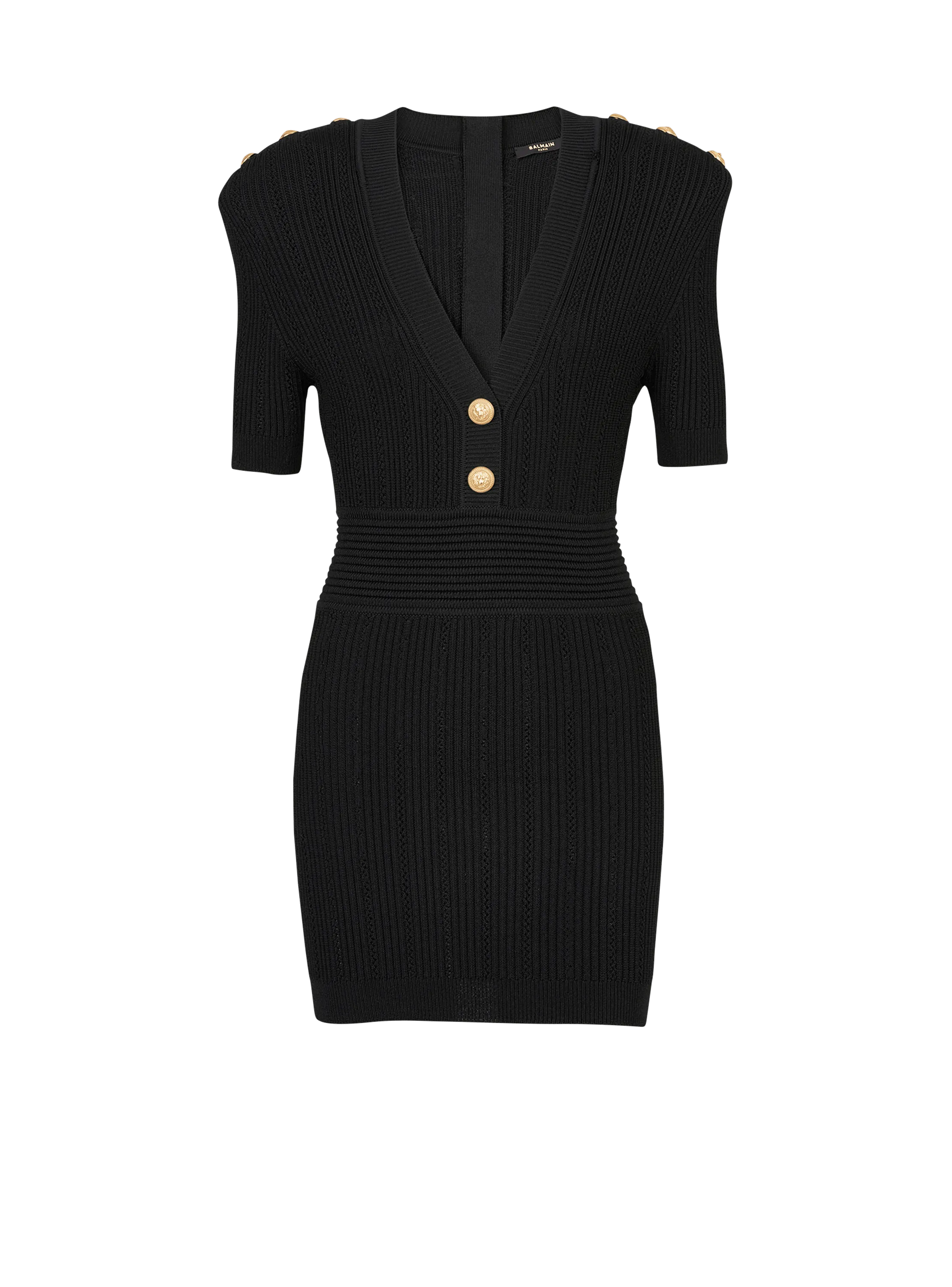 Abito corto in maglia eco-design
