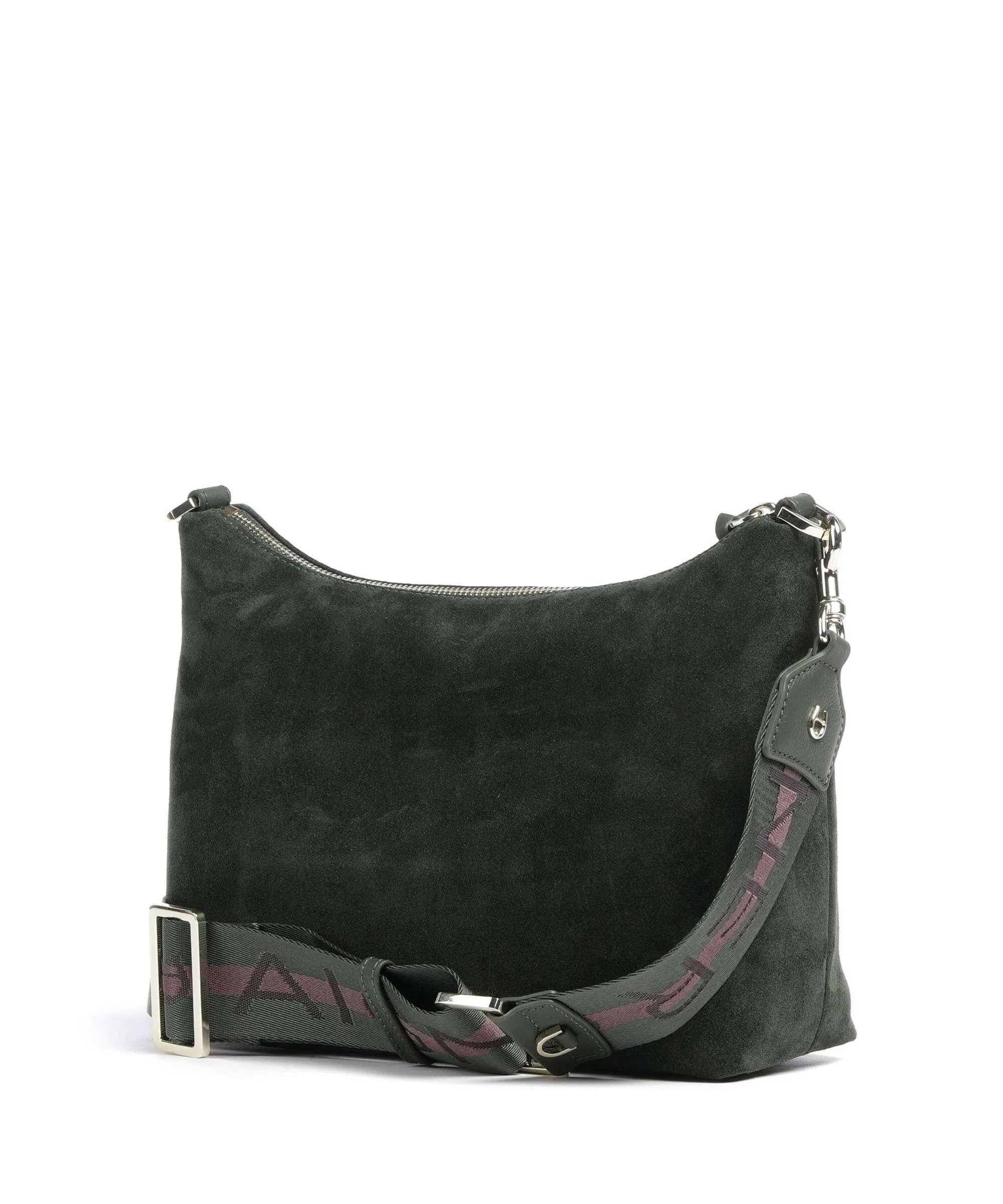  Aigner Zita S Borsa a tracolla pelle ruvida verde scuro  