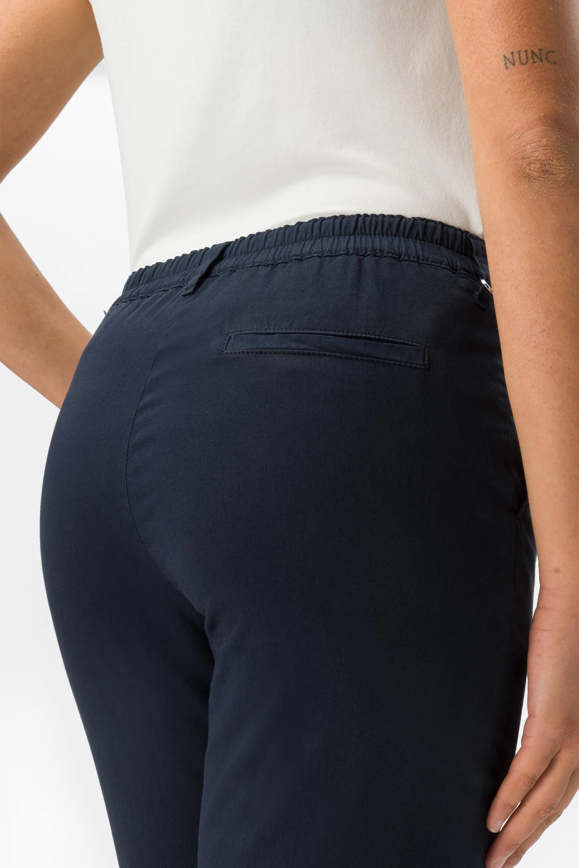Alen Pantalone con cintura arricciata