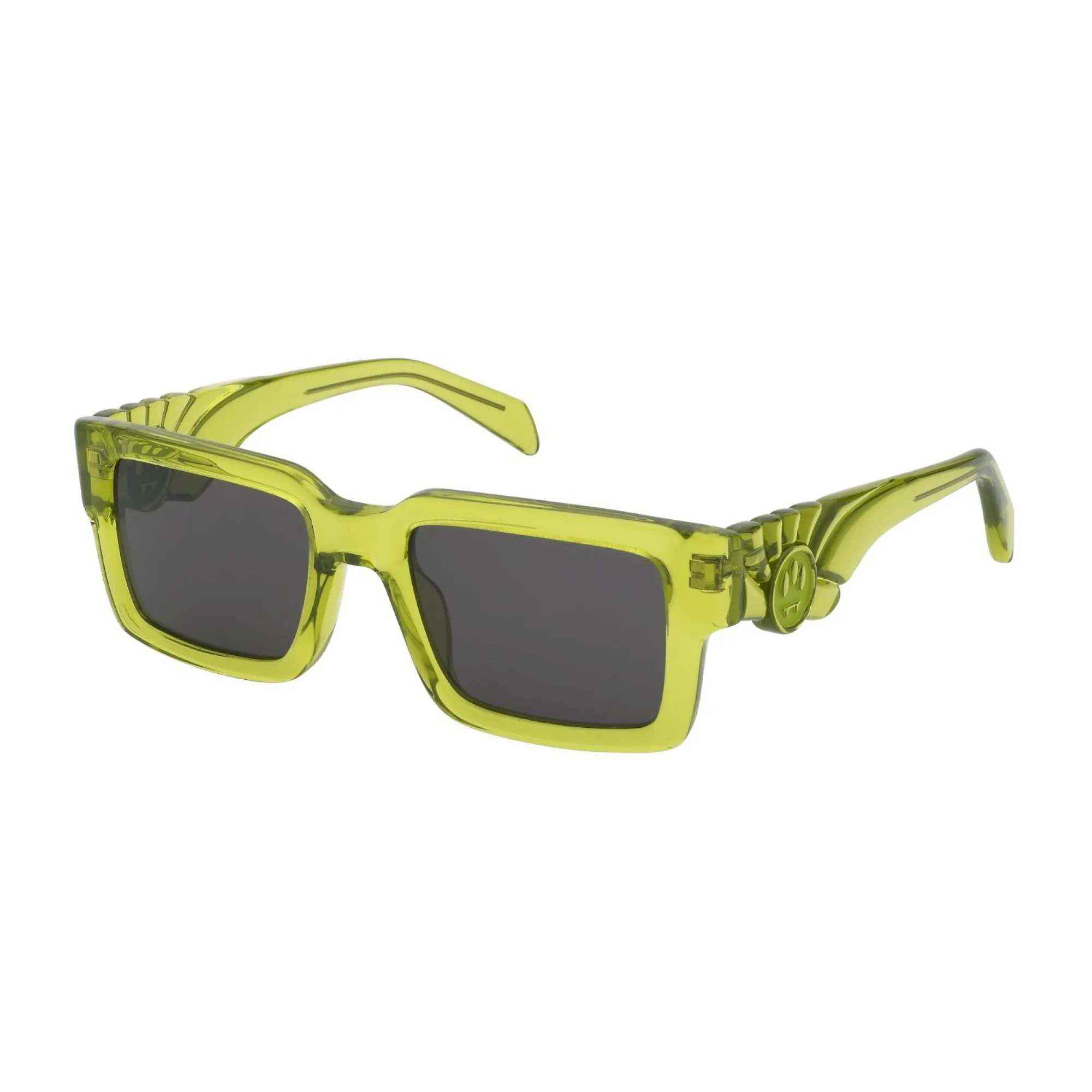   Barrow SBA022 - 07QT Verde Lime Trasparente Lucido | Occhiale Da Sole Uomo 