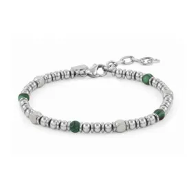 Bracciale Unisex Acciaio Instinct Malachite Verde Nomination