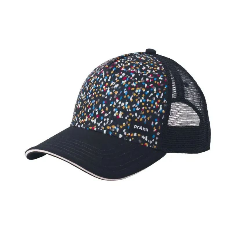 Cap Prana Trucker Lower Pines (nero a pois)