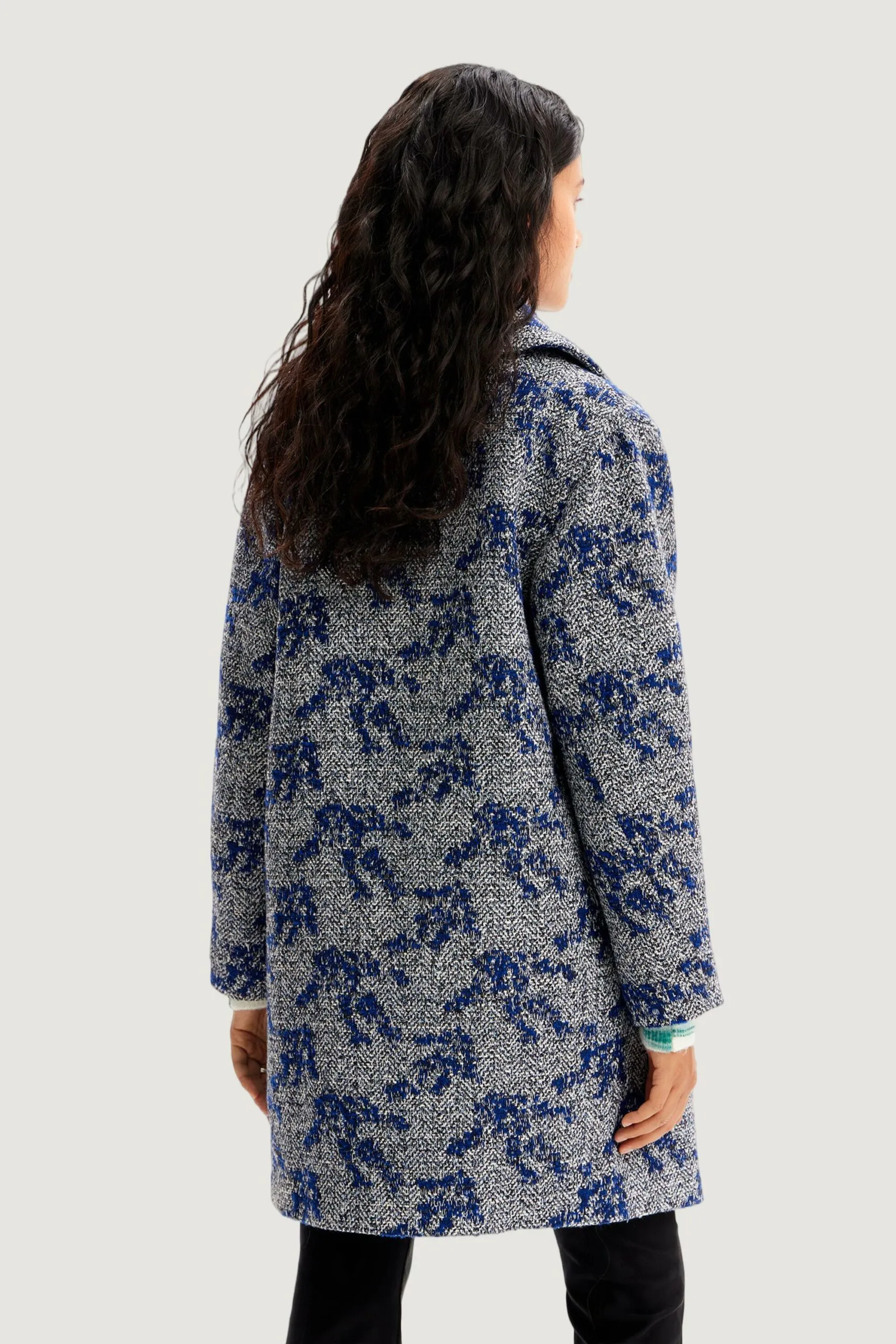 Cappotto Desigual floor Blu
