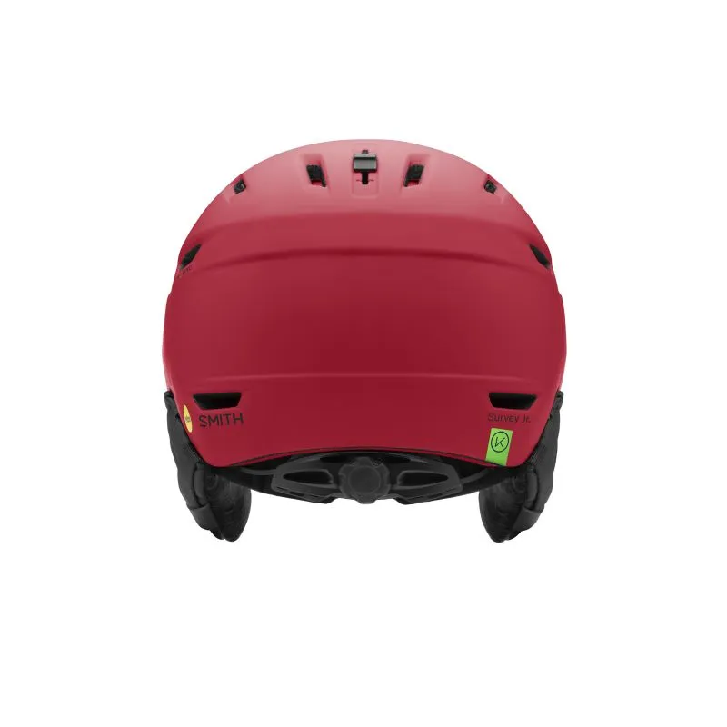 Casco da sci con visiera per bambini Smith SURVEY J MIPSEU (MATTE CRIMSON 2324 / PLATINUM MIRROR)