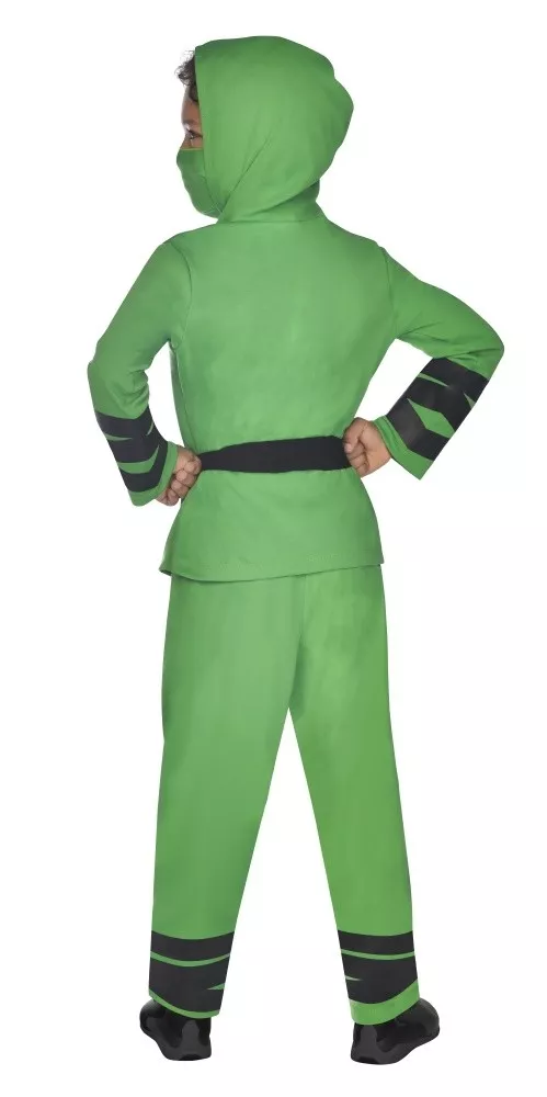 Costume ninja verde da bambino