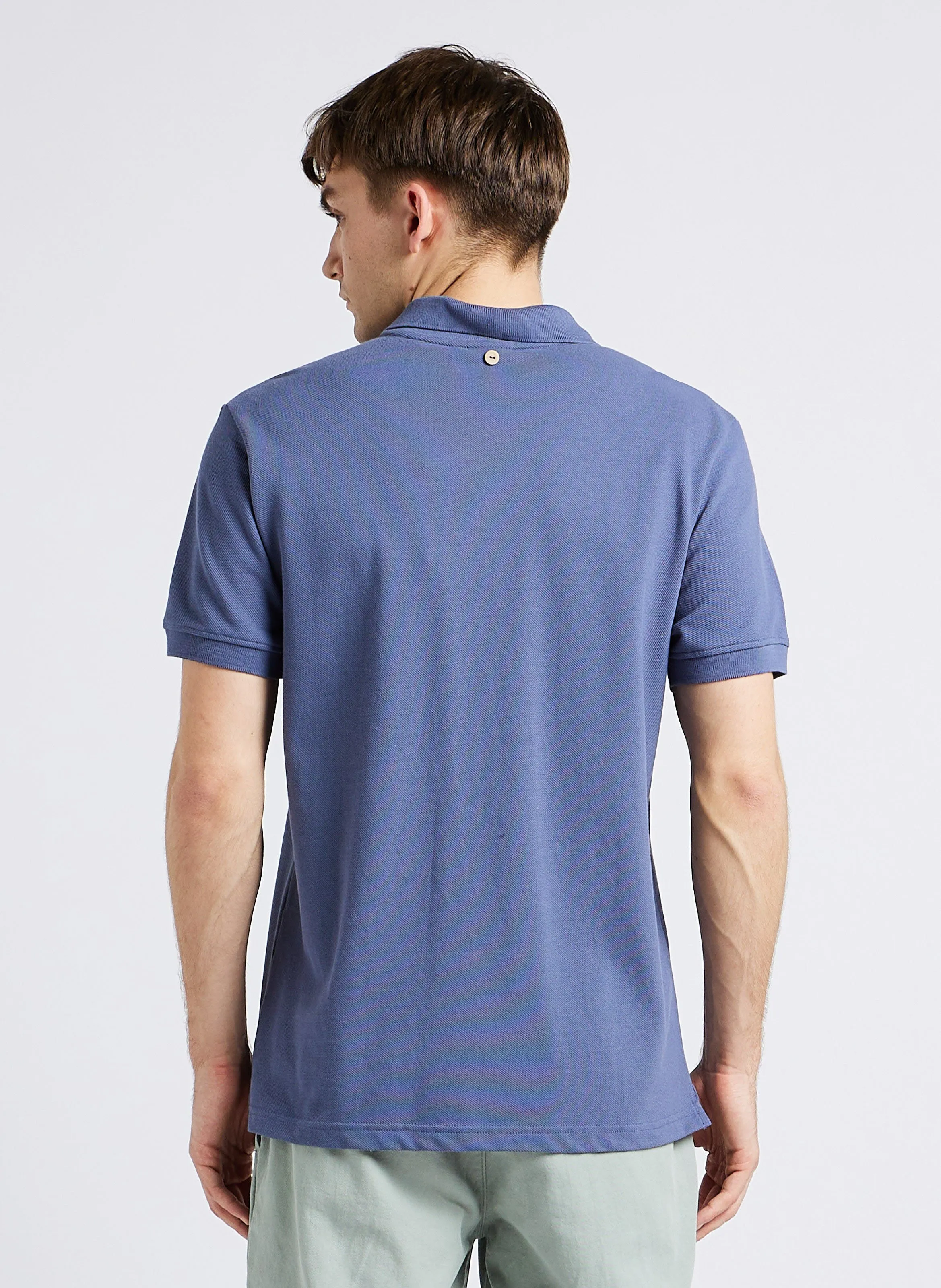  FAGUO   LUMIGNY - Polo regular fit in cotone | Blu