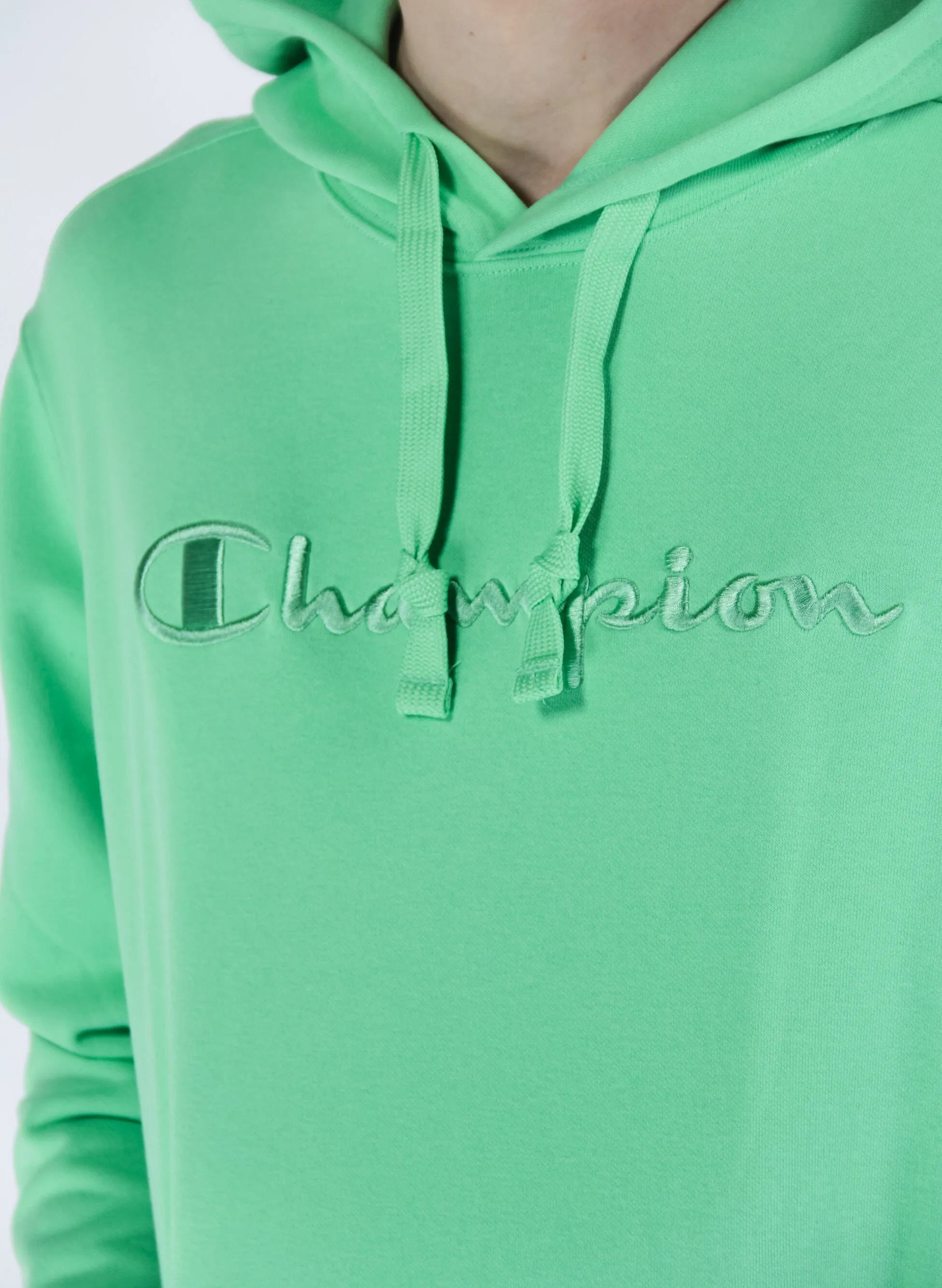 felpa rochester con cappuccio e logo ricamato