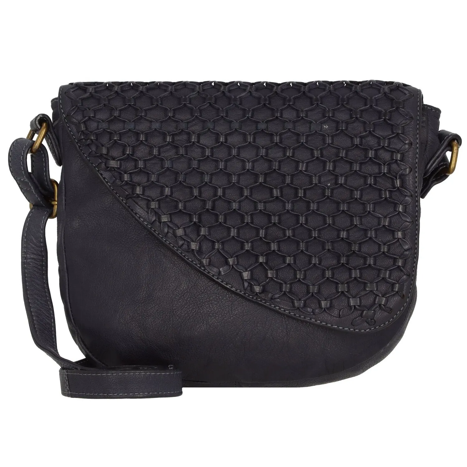 Greenland Nature Femi & Nine Borsa a tracolla in pelle 24 cm