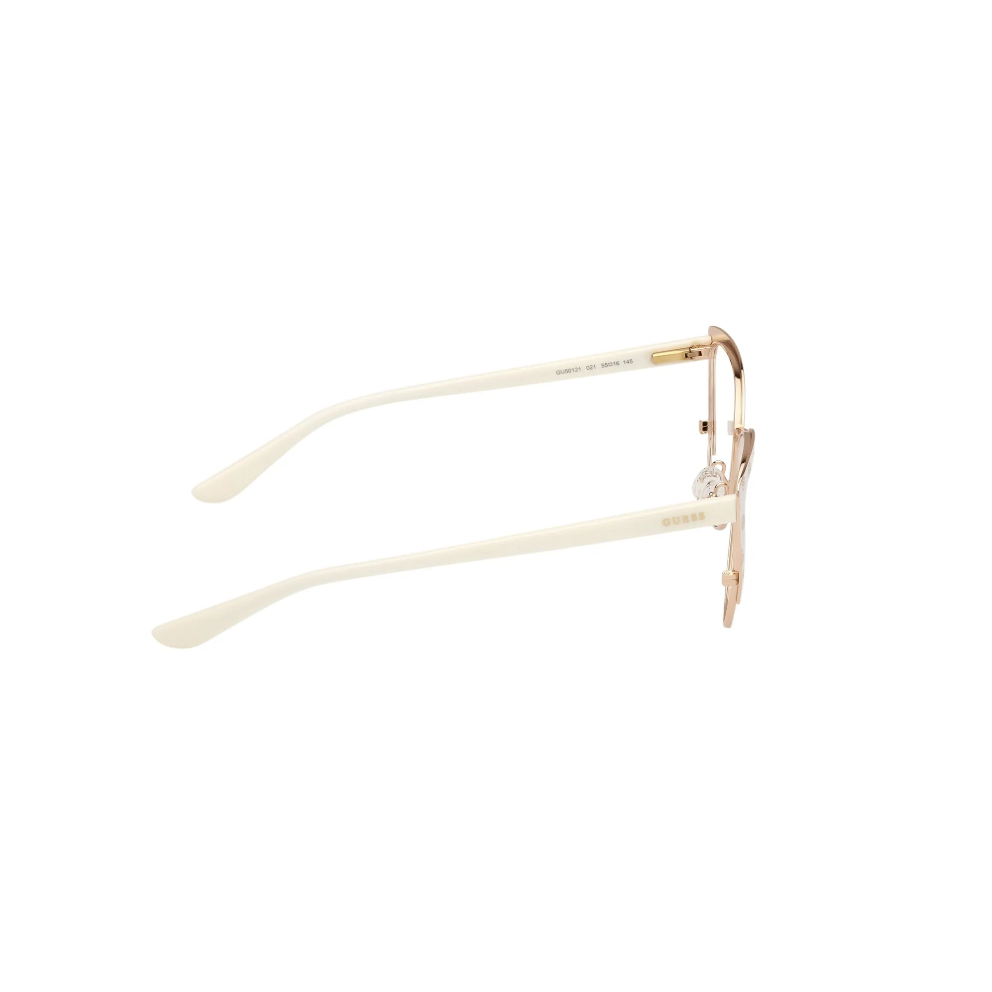   Guess GU 50121 - 021  Bianco Opaco | Occhiale Da Vista Donna 