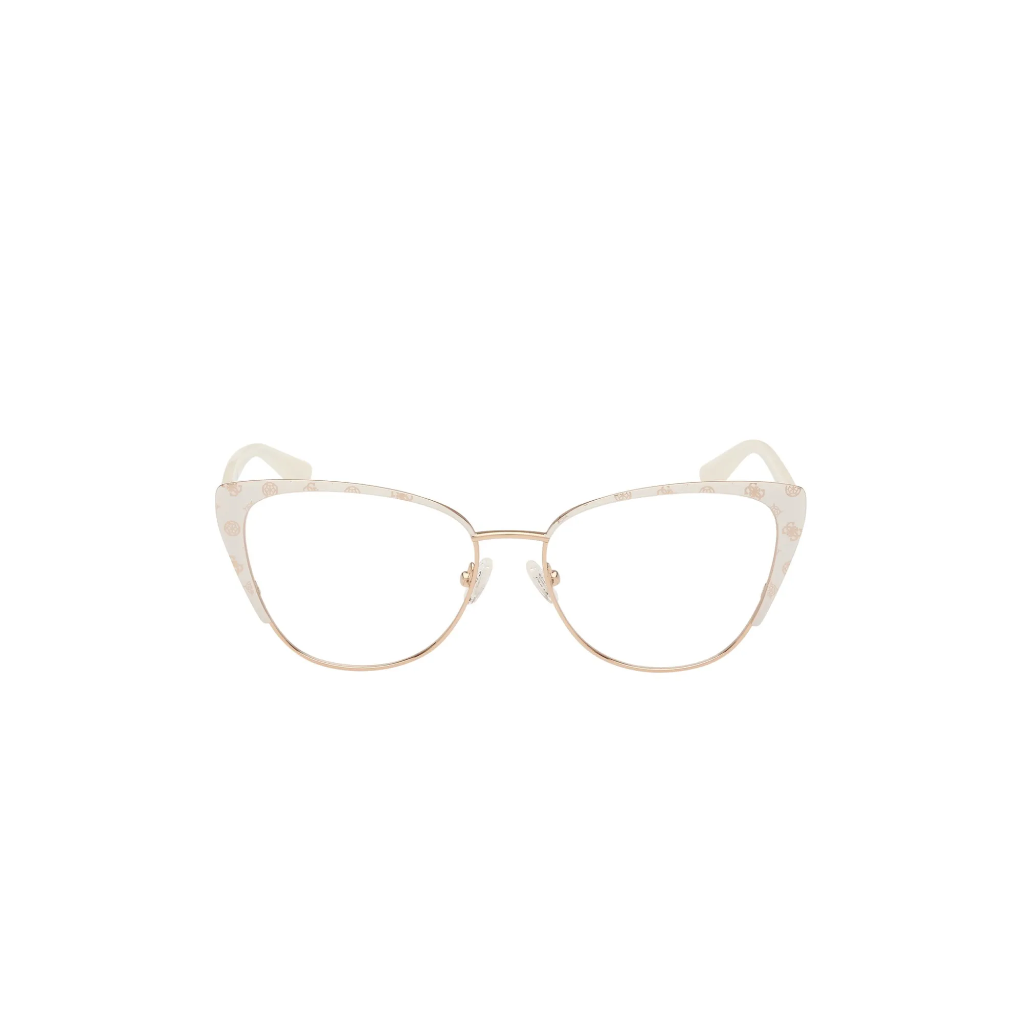  Guess GU 50121 - 021  Bianco Opaco | Occhiale Da Vista Donna 