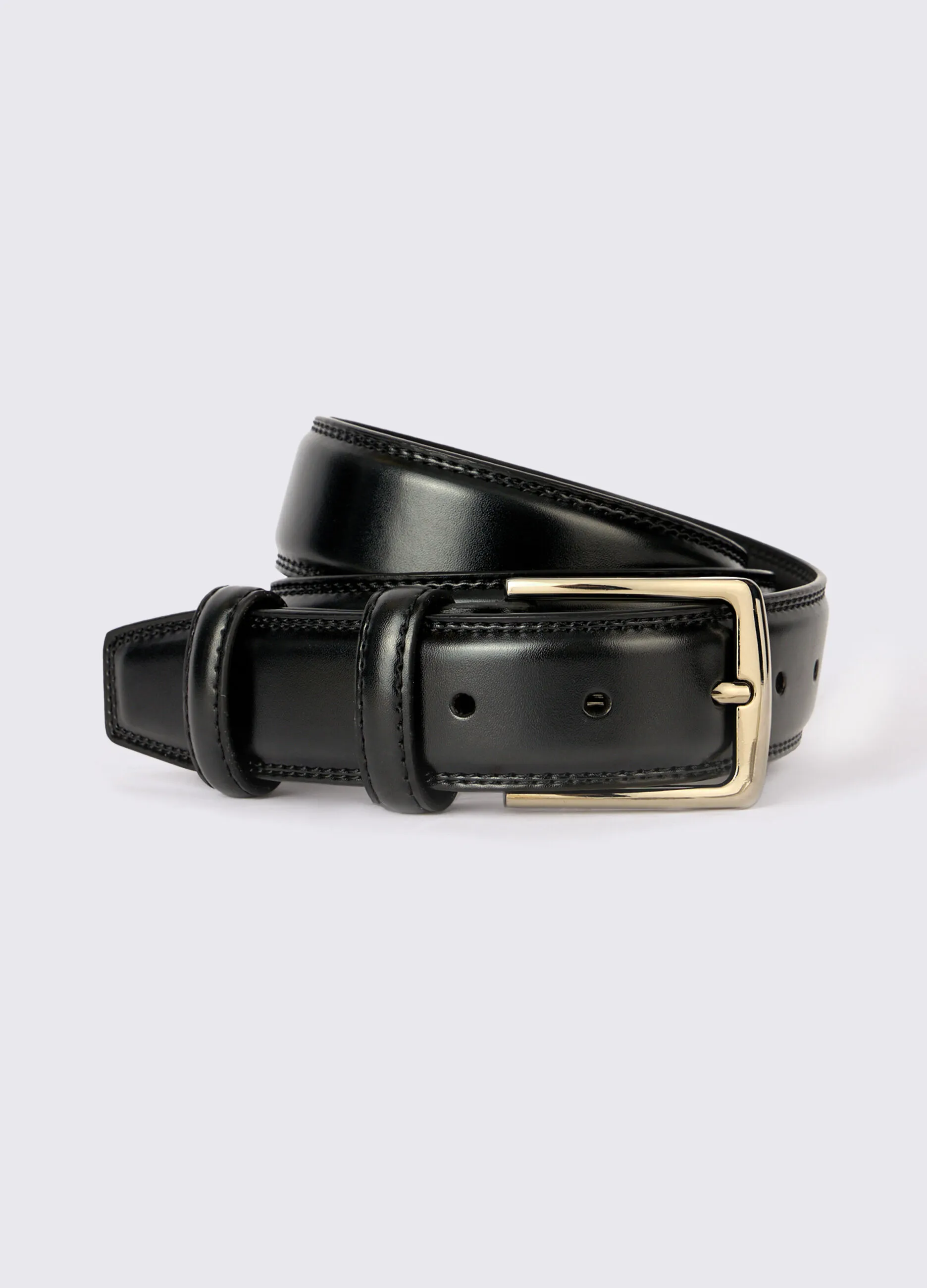 J. HART & BROS  Cintura in vera pelle uomo