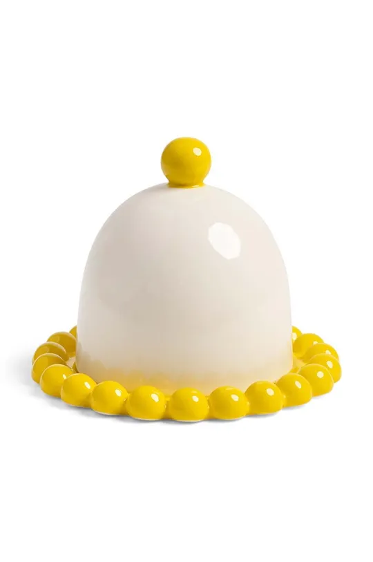 &k amsterdam buriera Butter Dish Perle Yellow