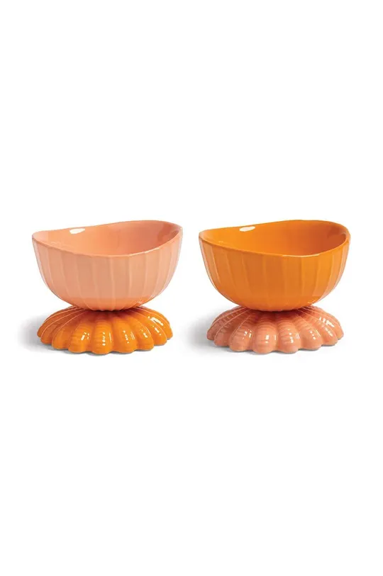 &k amsterdam ciotolla Coupe Clam Orange pacco da 2