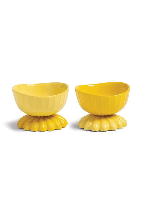 &k amsterdam ciotolla Coupe Clam Yellow pacco da 2