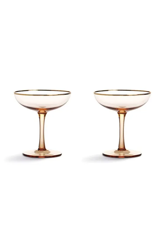 &k amsterdam set calici per il champagne Coupe Champagne (2-pack)