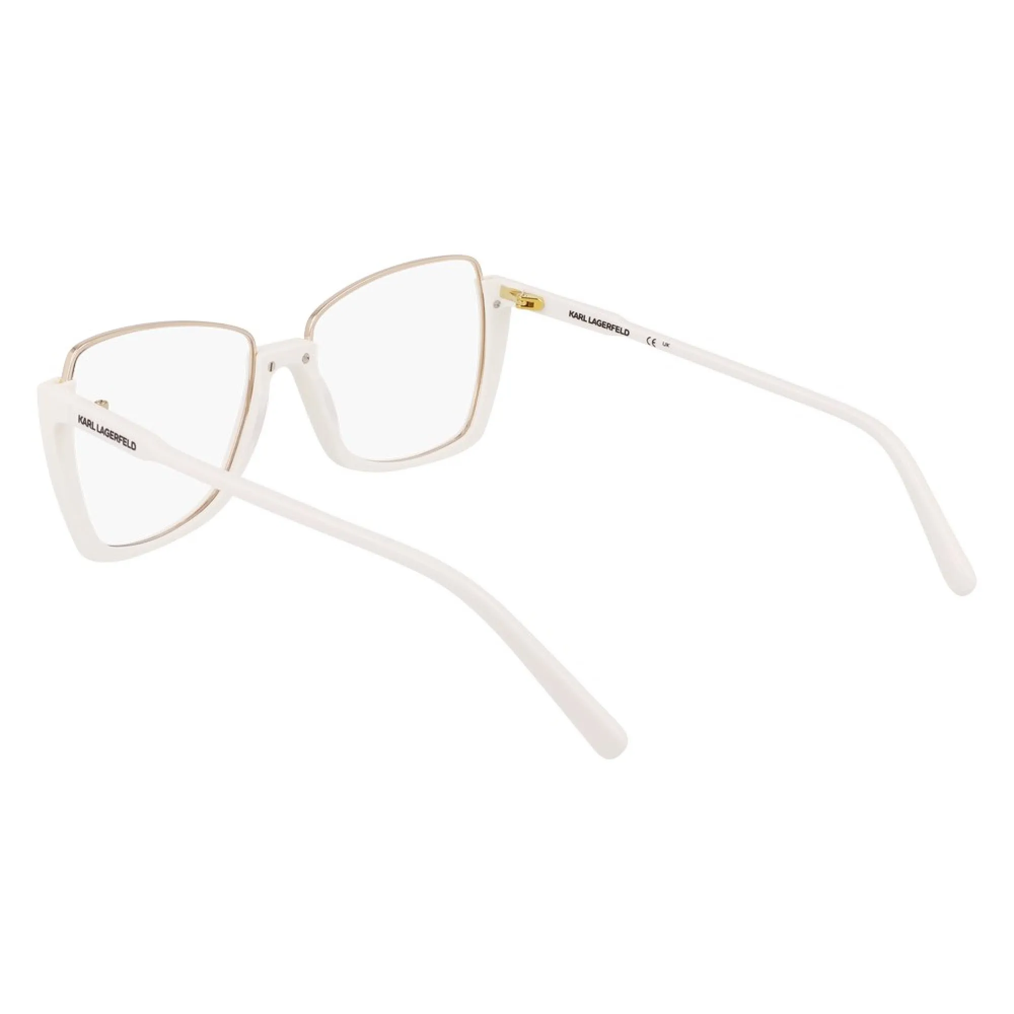   Karl Lagerfeld KL 355 - 105 Bianco | Occhiale Da Vista Donna 