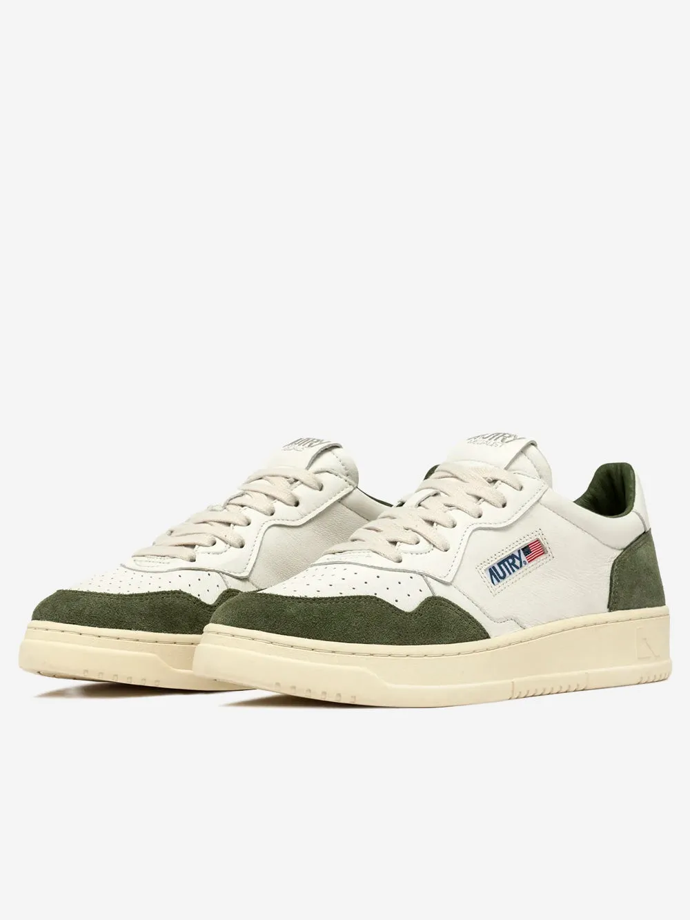 M Medalist Low bianche e militare