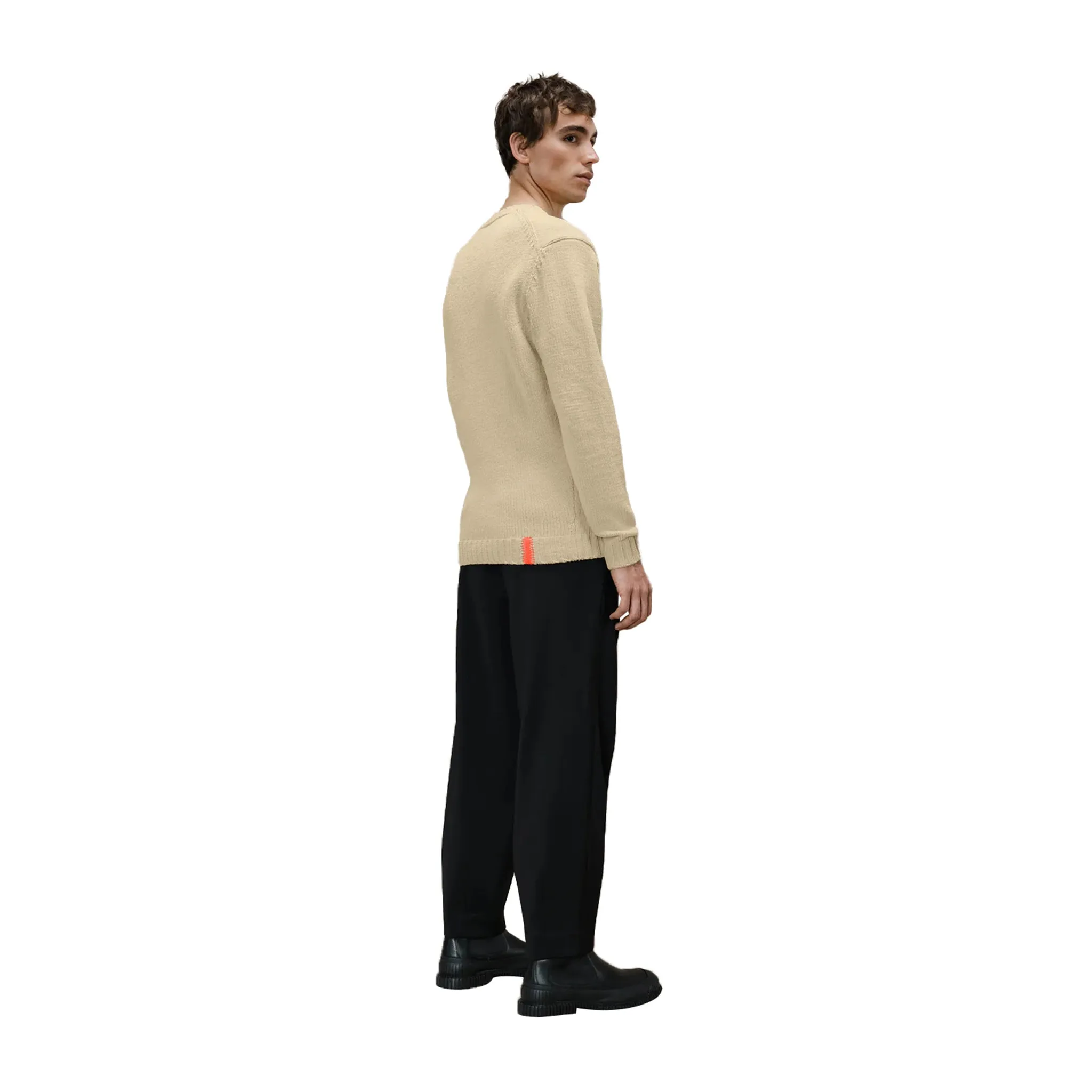 Maglia Uomo Beige Cinematt Round