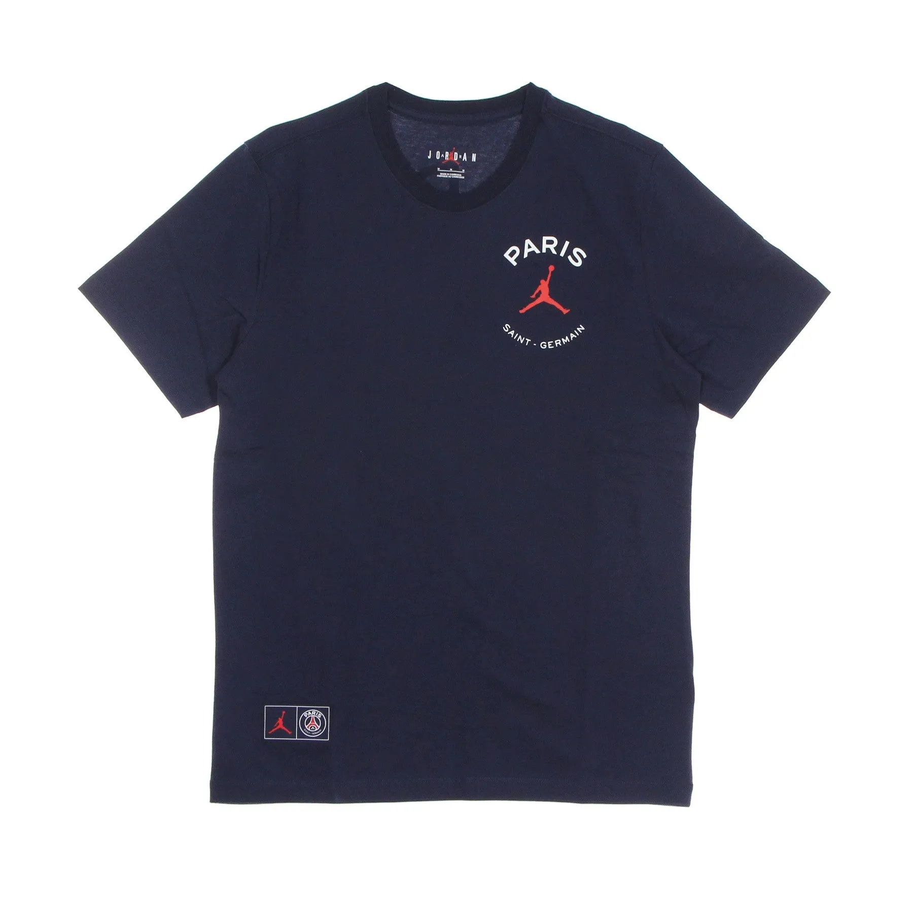 Maglietta Uomo Paris Saint-germain Logo Tee Midnight Navy