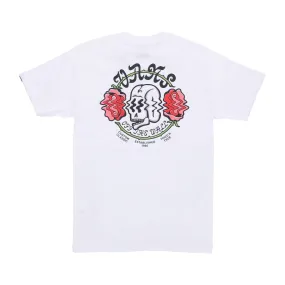 Maglietta Uomo Shaken Skull Tee White