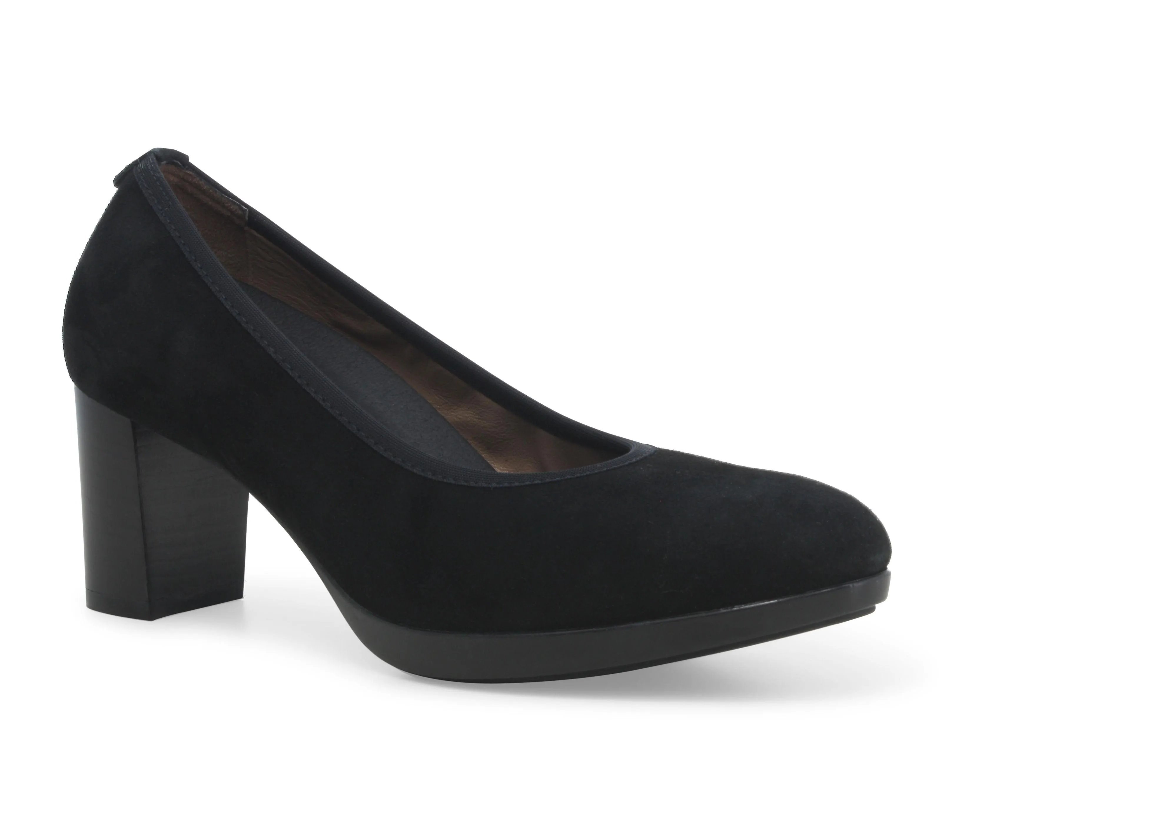 Melluso Decollete donna in camoscio nero d5125w