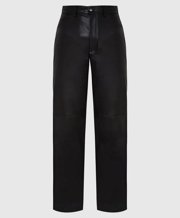 Nanushka Pantaloni neri Radha NW21FWPA01299