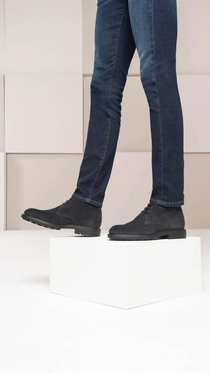 NERO GIARDINI I00165U CAMOSCIO BLU