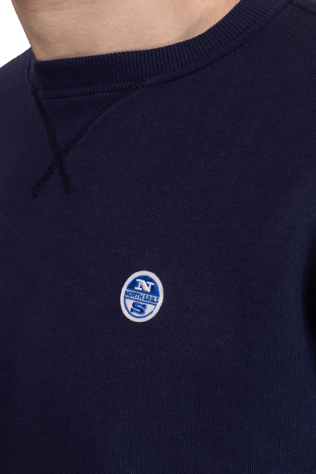 NORTH SAILS Felpa uomo estiva con logo