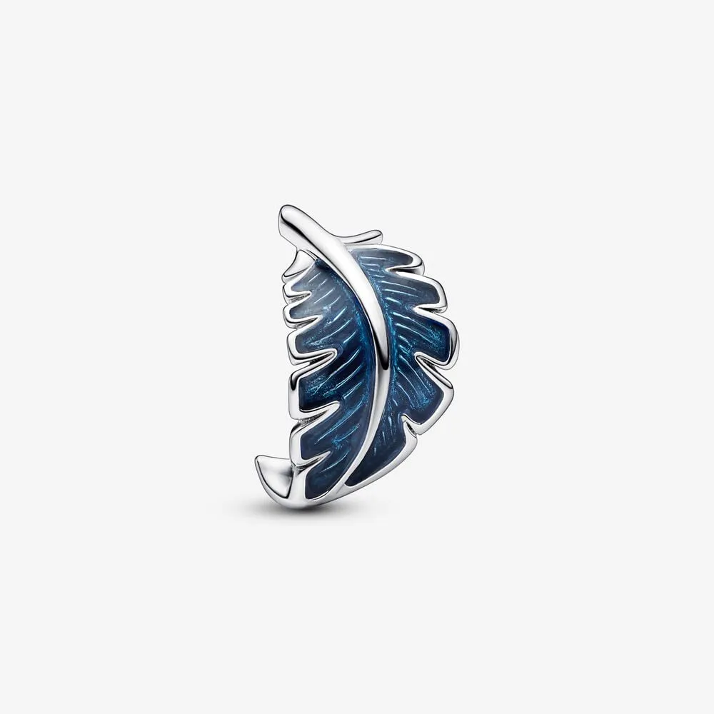 Pandora Charm Piuma Blu
