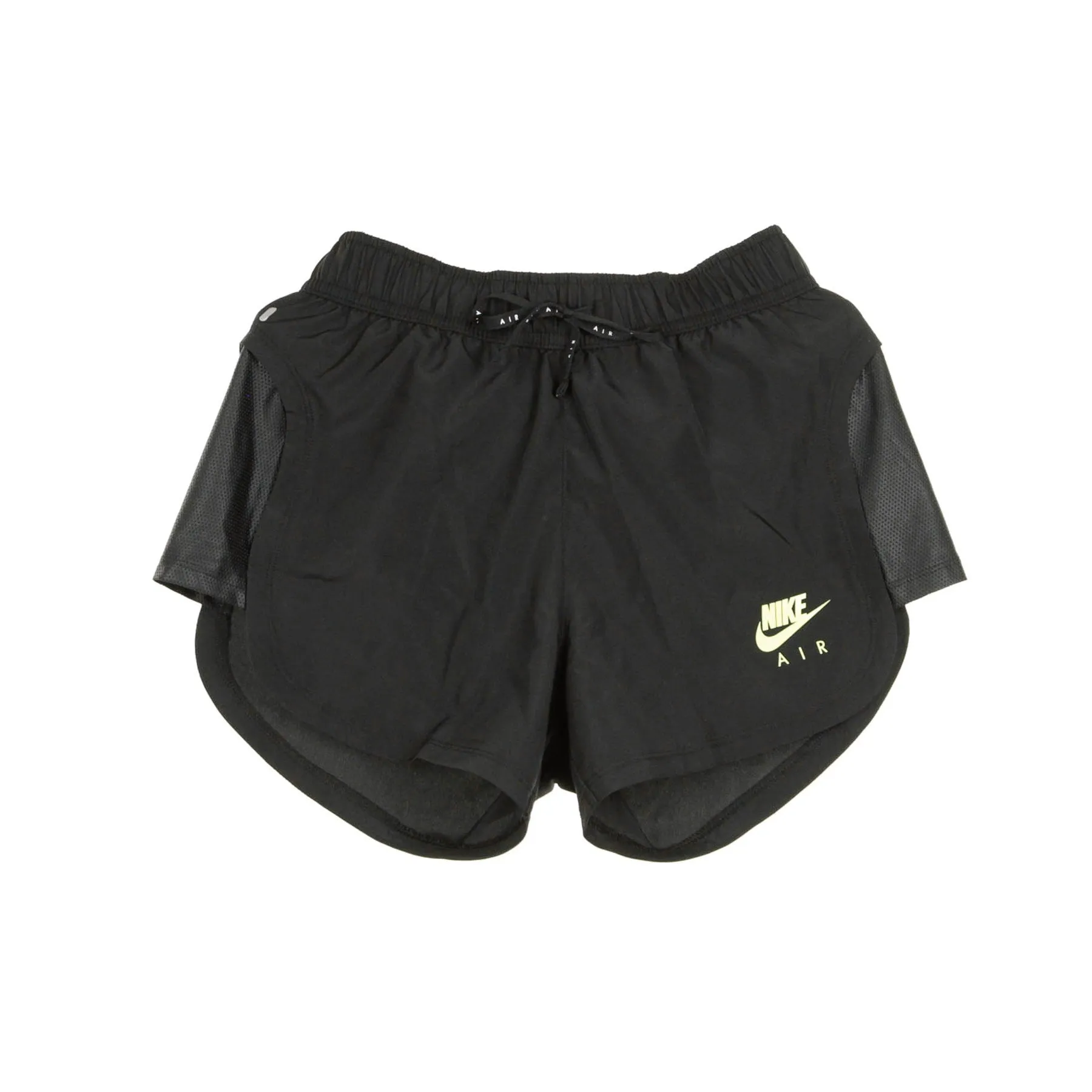 Pantaloncino Donna Air Short Black/black/volt