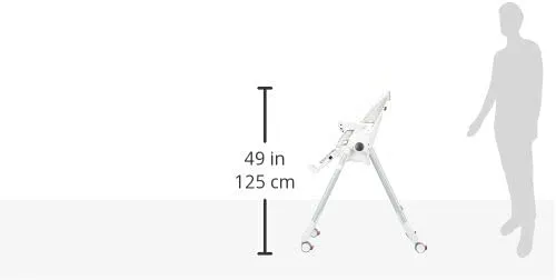 Peg Perego Seggiolone Prima Pappa Follow Me, Verde (Foliage)