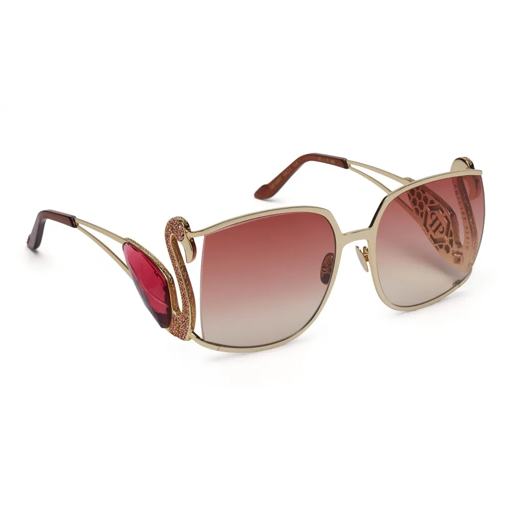 Philipp Plein - Flamant Collection - Oro Marrone - Occhiali da Sole - Philipp Plein Eyewear