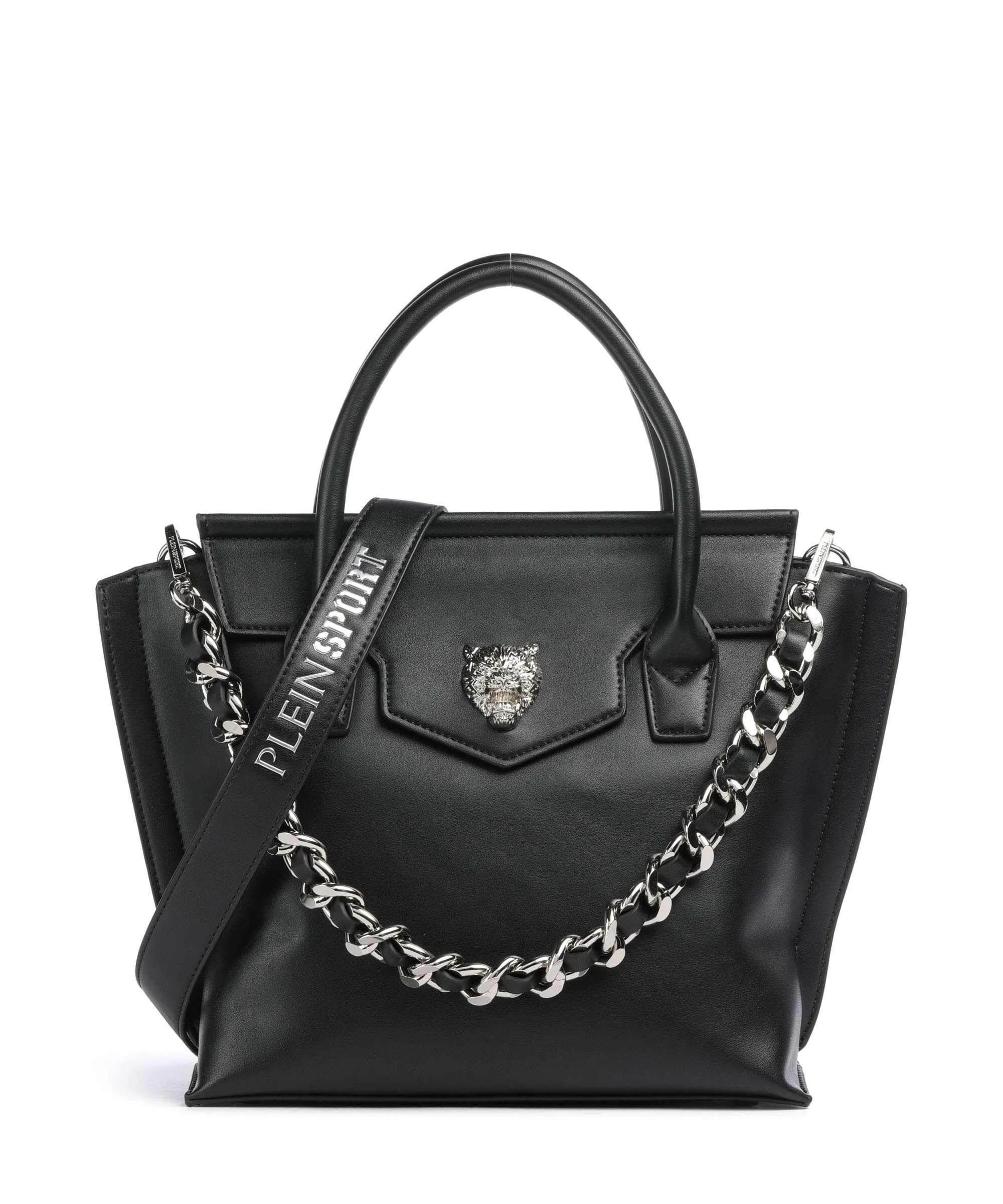  Plein Sport Devon Borsa shopper pelle sintetica nero  