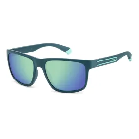   Polaroid PLD 2157/S - PYW 5Z Verde Acqua Opaco | Occhiale Da Sole Uomo 