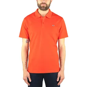Polo PAUL & SHARK in Cotone Organico Piqué Arancione