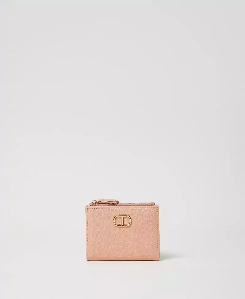Portafoglio da donna di colore rosa cipria
