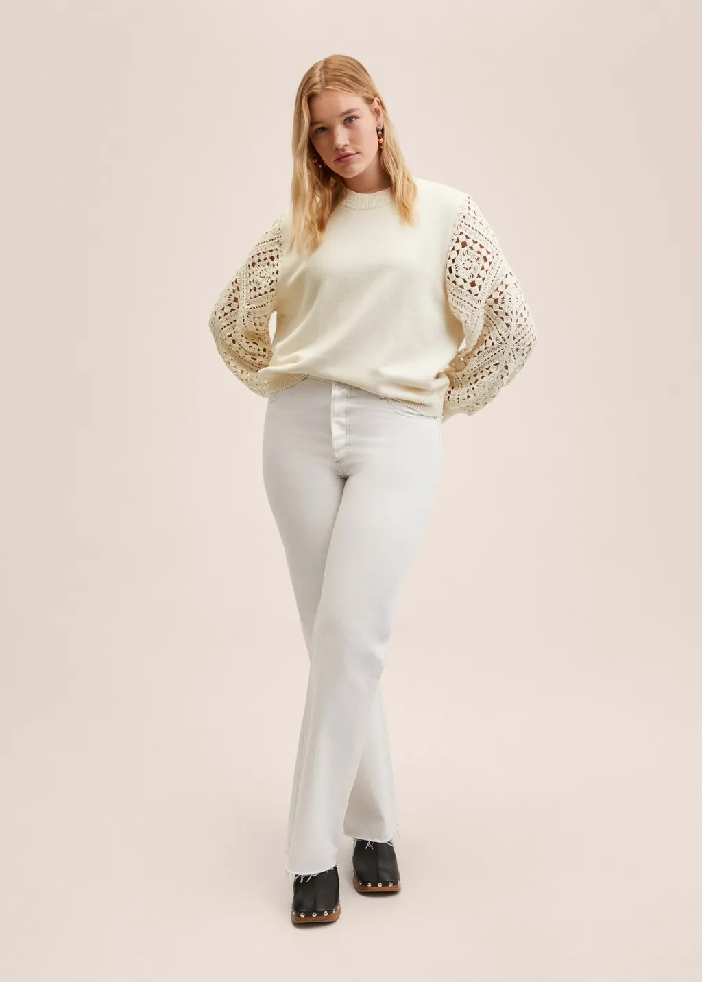Pullover crochet cotone