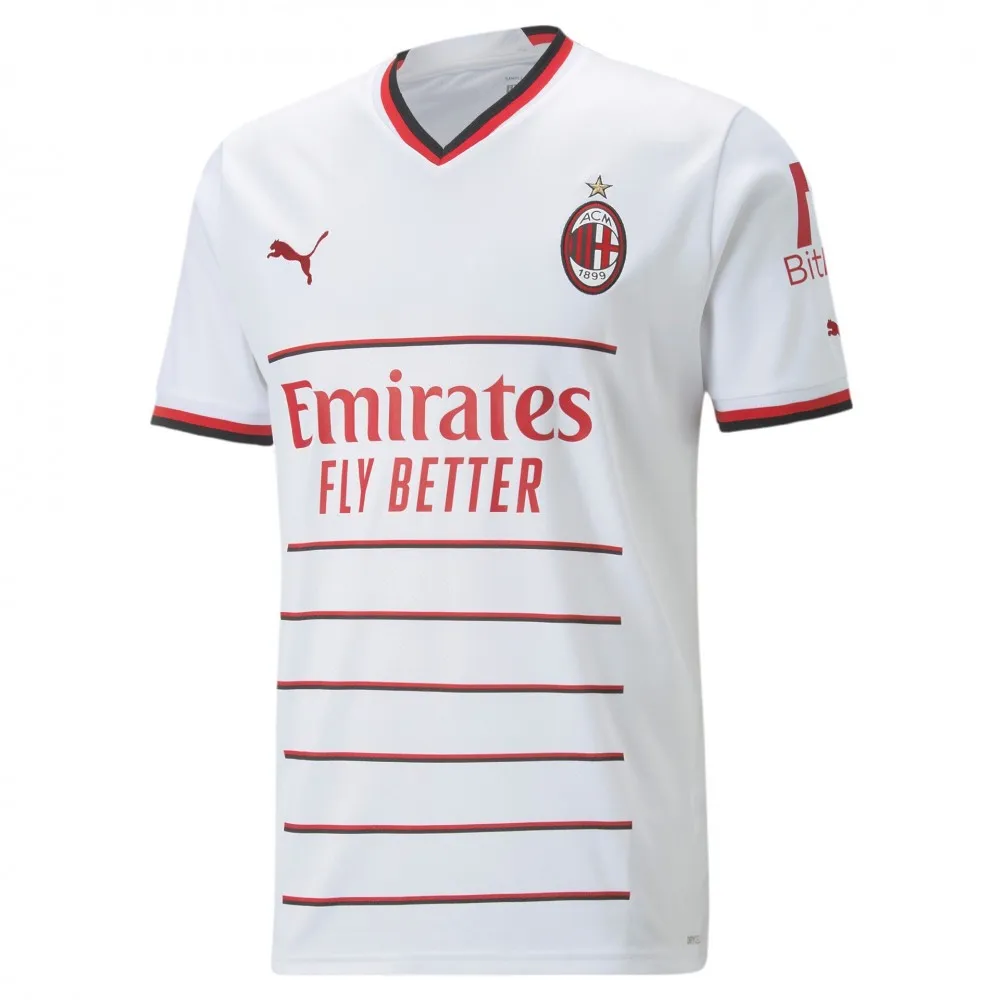 PUMA - AC MILAN GARA AWAY REPLICA 2022/23 - BIANCO /ROSSONERO - UOMO - 765834 - 02