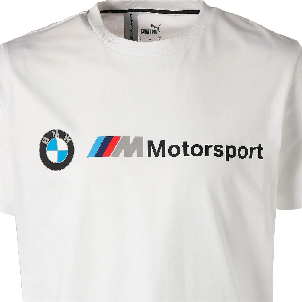 Puma BMW MMS Logo Tee Bianco 595369-02