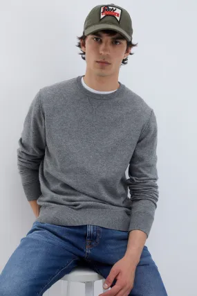 Roy Roger's Roy Roger's Maglia Girocollo Raw Edge In Lana e Cashmere