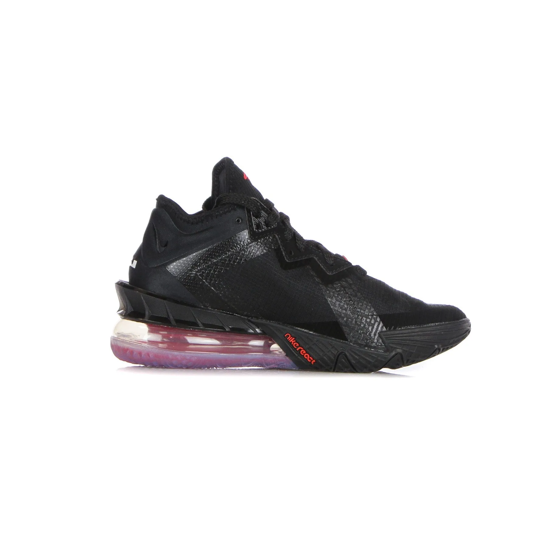 Scarpa Basket Uomo Lebron Xviii Low Black/white/university Red