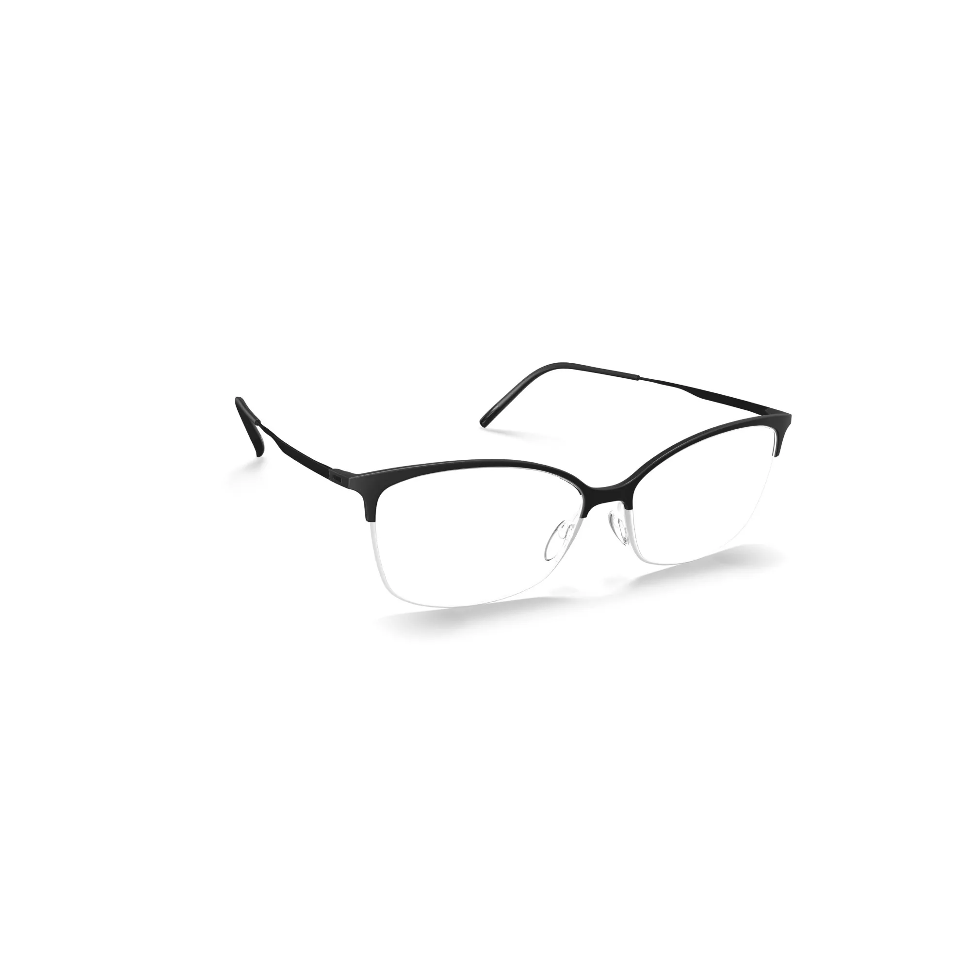   Silhouette 1609 Urban Fusion 9140 Bianco Nero | Occhiale Da Vista Donna 