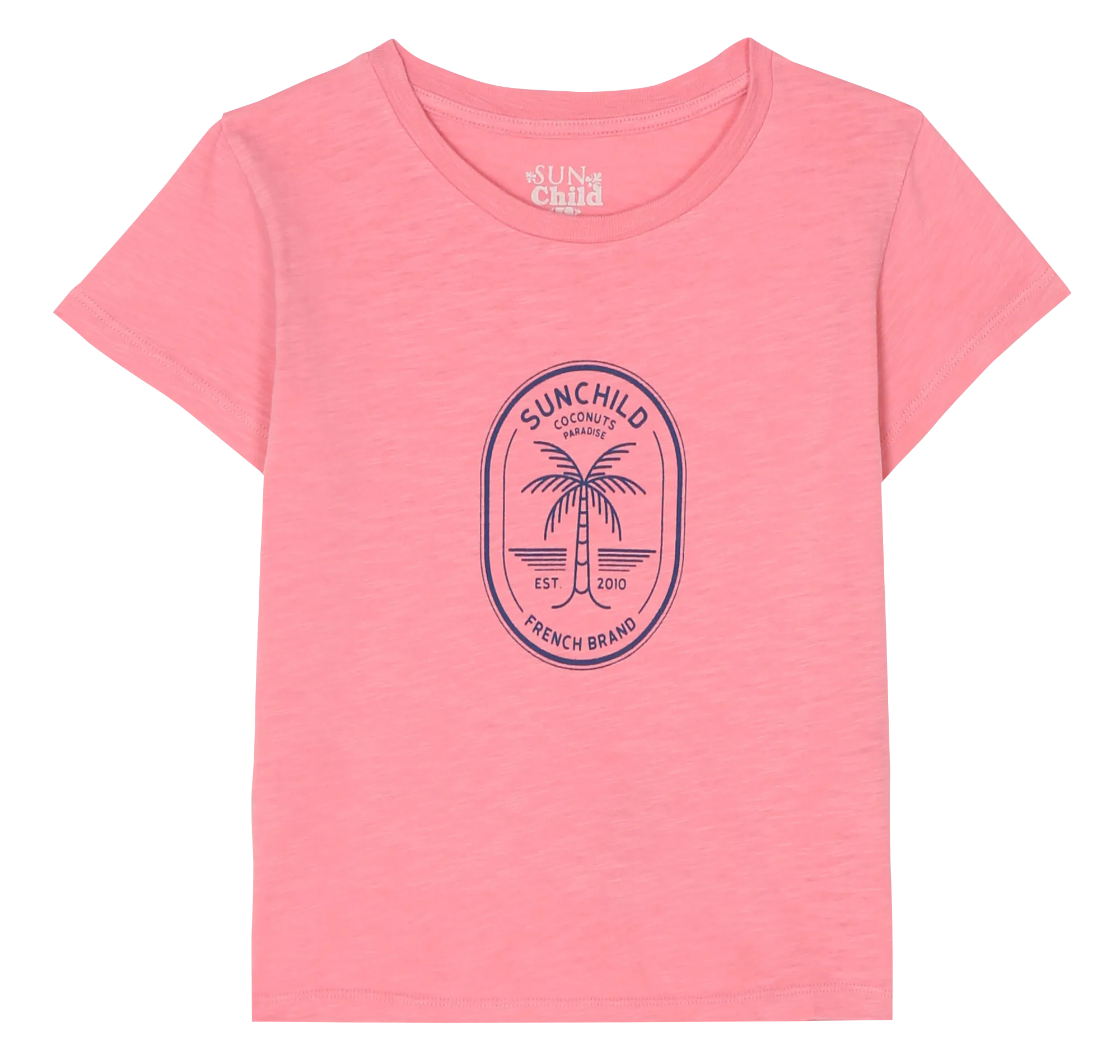  SUNCHILD   COCONUT - T-shirt in cotone | Rosa
