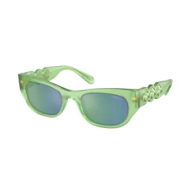   Swarovski SK 6022 - 105131 Verde Latte | Occhiale Da Sole Donna 
