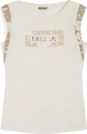 T-SHIRT A MANICA CORTA DA DONNA FREDDY S4WSLT1 WFLO67
