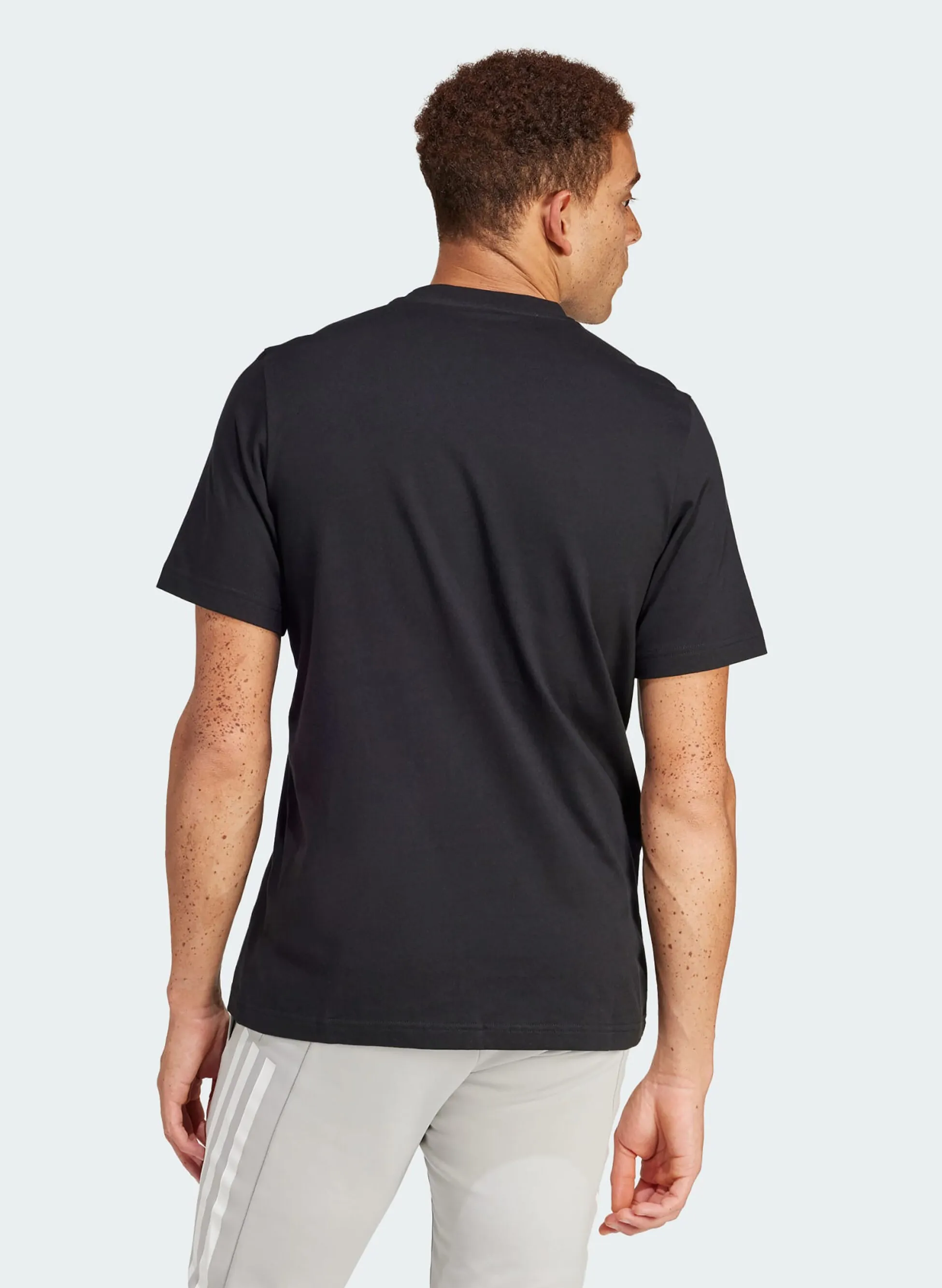 t-shirt girocollo con graphic logo