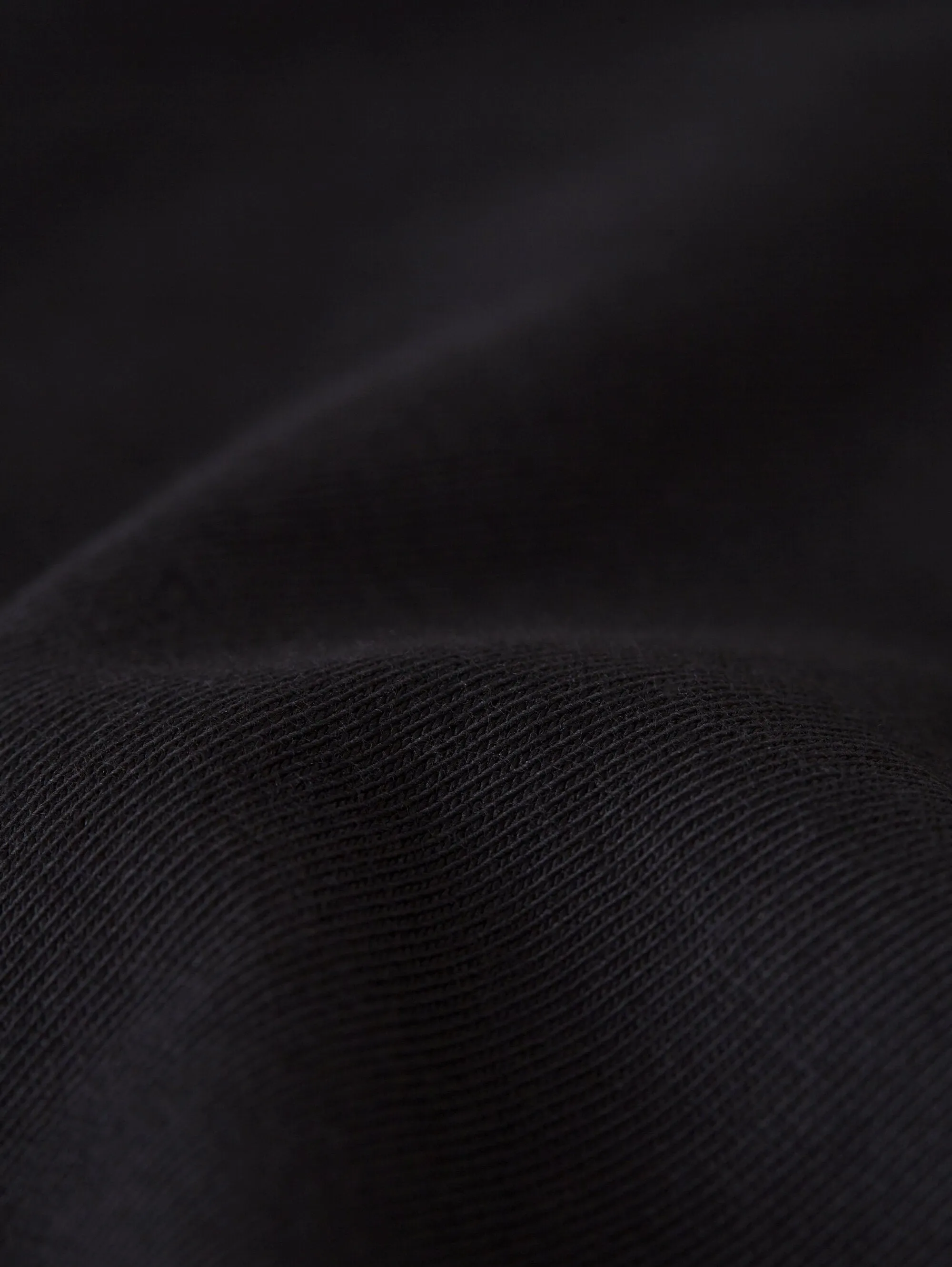T-shirt in Cotone Organico Nero