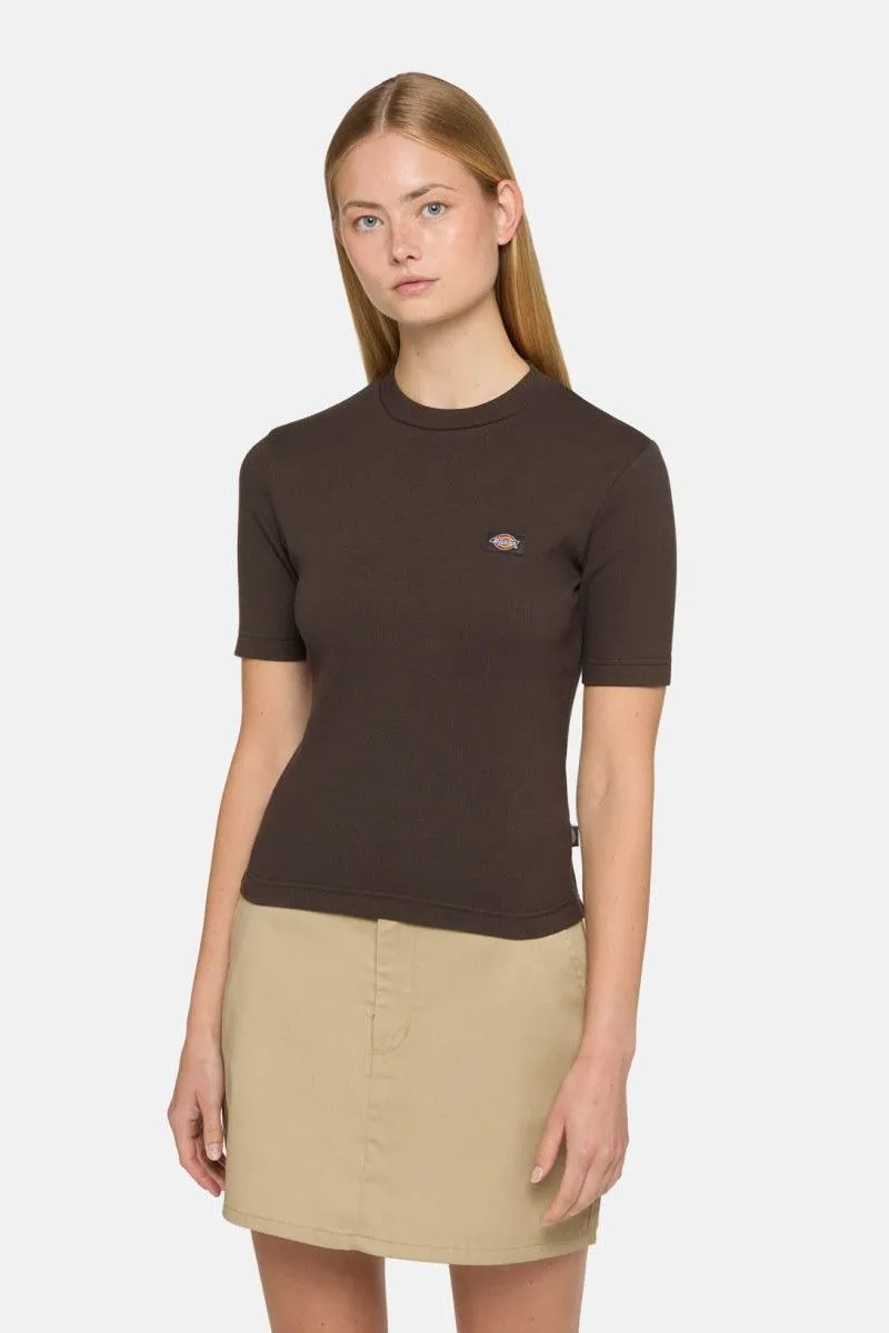 T-Shirt Marysville a maniche corte donna Marrone