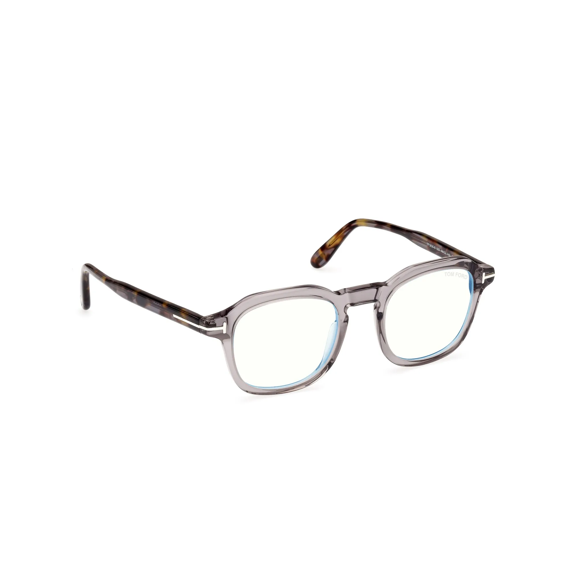   Tom Ford FT 5836-B Blu Filter 020 Grigio Altro | Occhiale Da Vista Uomo 