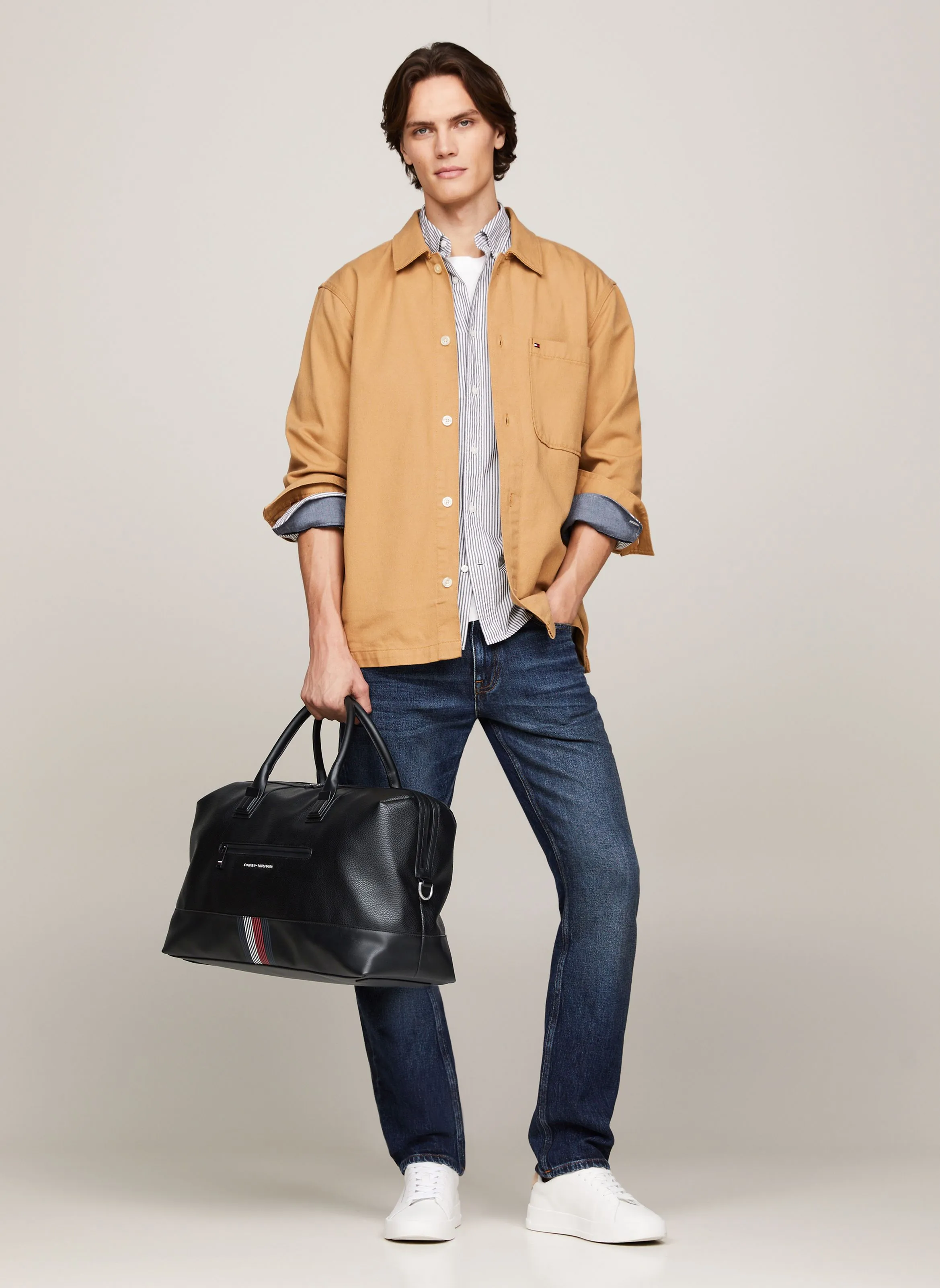  TOMMY HILFIGER   Borsa da viaggio per bambini Simba | Nero